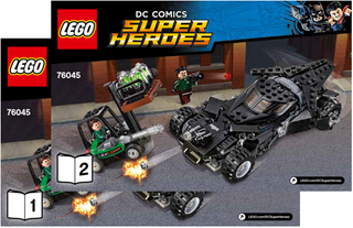 76045-Kryptonite Interception - INSTRUCTIONS ONLY Instructions LEGO®