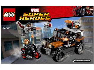 76050-Crossbones' Hazard Heist - INSTRUCTIONS ONLY Instructions LEGO®