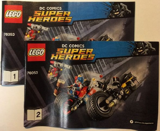 76053-Gotham City Cycle Chase - INSTRUCTIONS ONLY Instructions LEGO®