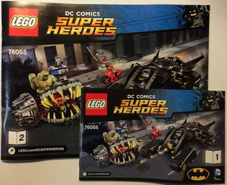 76055-Batman: Killer Croc Sewer Smash - INSTRUCTIONS ONLY Instructions LEGO®
