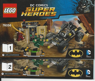 76056-Batman: Rescue from Ra's al Ghul - INSTRUCTIONS ONLY Instructions LEGO®