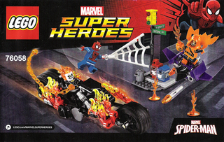 76058-Spider - Man: Ghost Rider Team - up - INSTRUCTIONS ONLY Instructions LEGO®