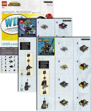 76061-Mighty Micros: Batman vs. Catwoman - INSTRUCTIONS ONLY Instructions LEGO®