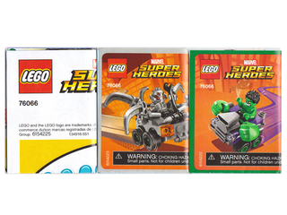 76066-Mighty Micros: Hulk vs. Ultron - INSTRUCTIONS ONLY Instructions LEGO®