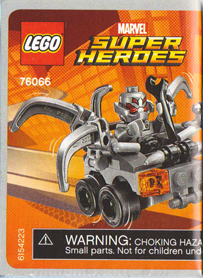 76066-Mighty Micros: Hulk vs. Ultron - INSTRUCTIONS ONLY Instructions LEGO® Slightly Used Book 1