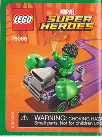 76066-Mighty Micros: Hulk vs. Ultron - INSTRUCTIONS ONLY Instructions LEGO® Slightly Used Book 2