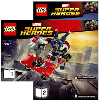 76077-Iron Man: Detroit Steel Strikes - INSTRUCTIONS ONLY Instructions LEGO®