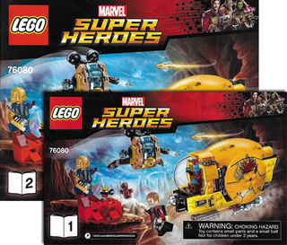 76080-Ayesha's Revenge - INSTRUCTIONS ONLY Instructions LEGO®