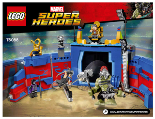 76088-Thor vs. Hulk: Arena Clash - INSTRUCTIONS ONLY Instructions LEGO®