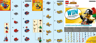 76089-Mighty Micros: Scarlet Spider vs. Sandman - INSTRUCTIONS ONLY Instructions LEGO®