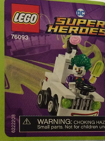 76093-Mighty Micros: Nightwing vs. The Joker - INSTRUCTIONS ONLY Instructions LEGO® Slightly Used Book 1