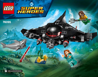 76095-Aquaman: Black Manta Strike - INSTRUCTIONS ONLY Instructions LEGO®