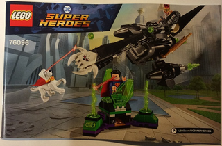 76096-Superman & Krypto Team - Up - INSTRUCTIONS ONLY Instructions LEGO®