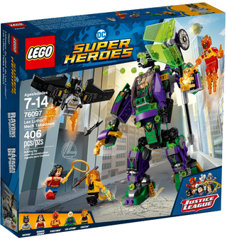 Lex Luther Mech Takedown, 76097 Building Kit LEGO®   