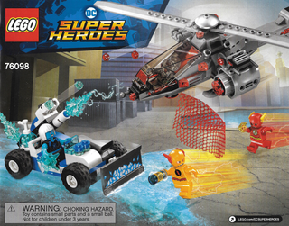76098-Speed Force Freeze Pursuit - INSTRUCTIONS ONLY Instructions LEGO®