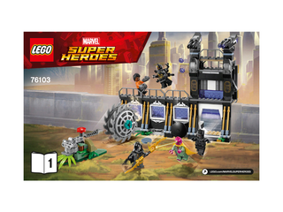 76103-Corvus Glaive Thresher Attack - INSTRUCTIONS ONLY Instructions LEGO®