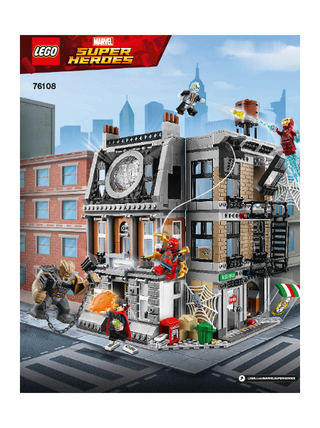 76108-The Sanctum Sanctorum Showdown - INSTRUCTIONS ONLY Instructions LEGO®