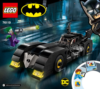 76119-Batmobile: Pursuit of The Joker - INSTRUCTIONS ONLY Instructions LEGO®