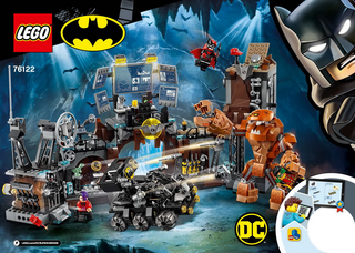 76122-Batcave Clayface Invasion - INSTRUCTIONS ONLY Instructions LEGO®