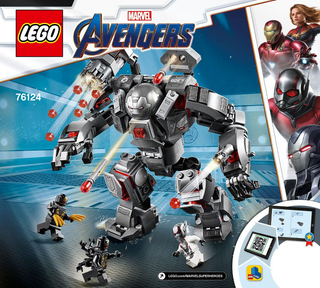 76124-War Machine Buster - INSTRUCTIONS ONLY Instructions LEGO®