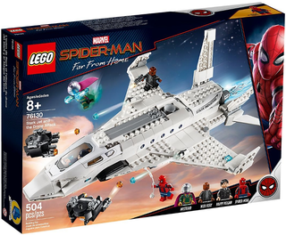 76130 - Stark Jet and the Drone Attack - EMPTY BOX ONLY Empty Box LEGO®