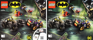 76159-Joker's Trike Chase - INSTRUCTIONS ONLY Instructions LEGO®