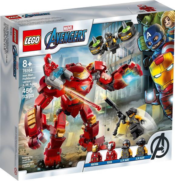 Lego Iron Man Hulkbuster versus A.I.M. Agent, 76164-1