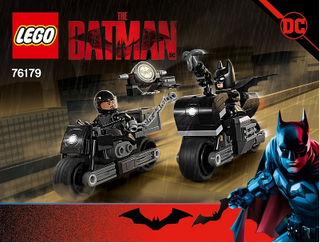 76179-Batman & Selina Kyle Motorcycle Pursuit - INSTRUCTIONS ONLY Instructions LEGO® Slightly Used Book 2