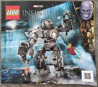 76190-Iron Man: Iron Monger Mayhem - INSTRUCTIONS ONLY Instructions LEGO®