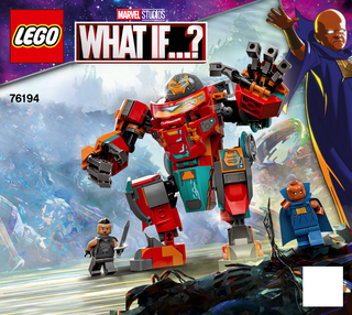 76194-Tony Stark's Sakaarian Iron Man - INSTRUCTIONS ONLY