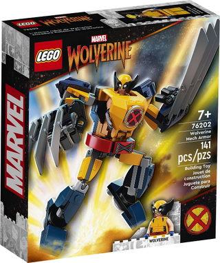 76202 - Wolverine Mech Armor - EMPTY BOX ONLY Empty Box LEGO®