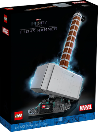 76209 - Thor's Hammer - EMPTY BOX ONLY Empty Box LEGO®