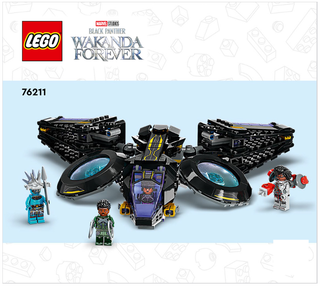 76211-Shuri's Sunbird - INSTRUCTIONS ONLY