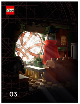 76218-Sanctum Sanctorum - INSTRUCTIONS ONLY Instructions LEGO® Slightly Used Book 3