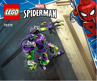 76219-Spider - Man and Green Goblin Mech Battle - INSTRUCTIONS ONLY Instructions LEGO® Slightly Used Book 2