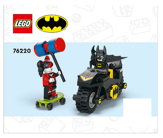 76220-Batman versus Harley Quinn - INSTRUCTIONS ONLY Instructions LEGO®