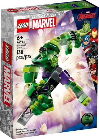 76241 - Hulk Mech Armor - EMPTY BOX ONLY