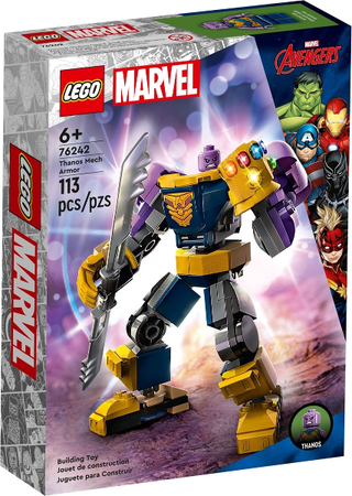 76242 - Thanos Merch Armor - EMPTY BOX ONLY