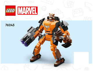 76243-Rocket Mech Armor - INSTRUCTIONS ONLY Instructions LEGO®