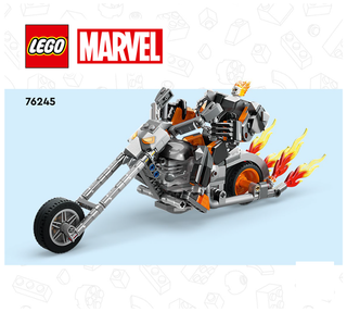 76245-Ghost Rider Mech & Bike - INSTRUCTIONS ONLY Instructions LEGO®
