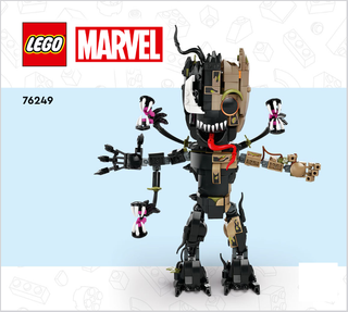 76249-Venomized Groot - INSTRUCTIONS ONLY Instructions LEGO®