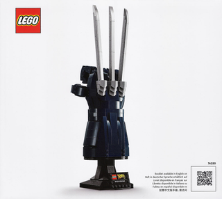 76250-Wolverine's Adamantium Claws - INSTRUCTIONS ONLY Instructions LEGO®
