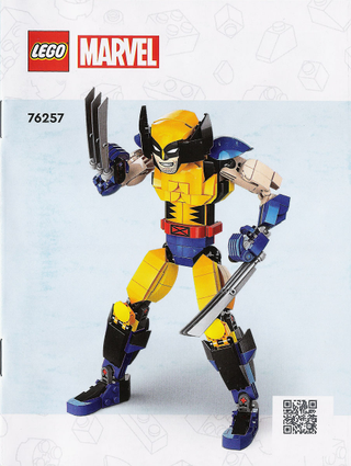 76257-Wolverine Construction Figure - INSTRUCTIONS ONLY Instructions LEGO®