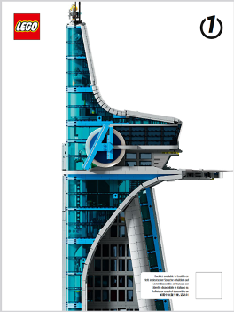 76269-Avengers Tower - INSTRUCTIONS ONLY Instructions LEGO® Slightly Used Book 1