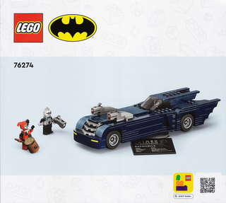 76274-Batman with the Batmobile vs. Harley Quinn and Mr. Freeze - INSTRUCTIONS ONLY Instructions LEGO®