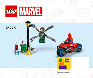 76275-Motorcycle Chase: Spider - Man vs. Doc Ock - INSTRUCTIONS ONLY Instructions LEGO®
