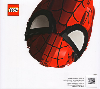 76285-Spider - Man's Mask - INSTRUCTIONS ONLY Instructions LEGO®