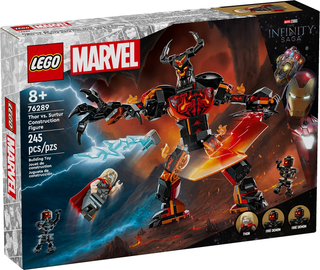 76289 - Thor vs. Surtur Construction Figure - EMPTY BOX ONLY Empty Box LEGO®