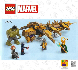 76290-The Avengers vs. The Leviathan - INSTRUCTIONS ONLY Instructions LEGO®