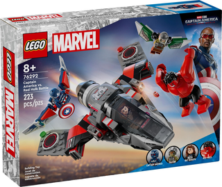 76292 - Captain America vs. Red Hulk Battle - EMPTY BOX ONLY Empty Box LEGO®